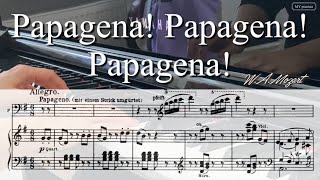 Papagena Papagena Papagena  Karaoke Piano accompaniment Die Zauberflöte [upl. by Sorce719]