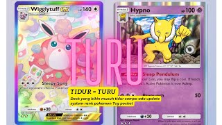 Musuh ini Tidur sampe ada system Rank Deck Wigglytuff Hypno  Pokemon TCG Pocket Indonesia [upl. by Titos]