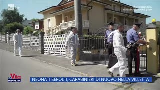 Neonati sepolti i Ris nella villa degli orrori  La Vita in diretta 17092024 [upl. by Frear]