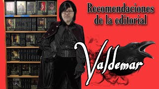 Libros recomendados de la colección Valdemar Gótica [upl. by Elenahc768]