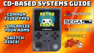 Guide CDBased Systems on Retro Handhelds ArkOS 351ELEC EmuELEC [upl. by Si460]