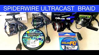 Spiderwire Ultracast Braided 2lb Superline For UL Anglers [upl. by Carrelli]