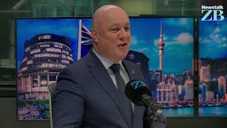 Watch Live PM Luxon in studio with Mike Hosking [upl. by Rod121]