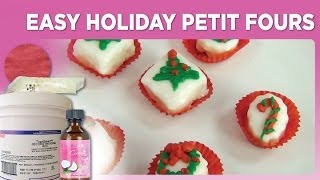 Easy Holiday Petit Fours by www SweetWise com [upl. by Sand]