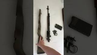 RATech WE Springfield M14 M1A GBB Disassembly stock change airsoft M21 [upl. by Nnylarac]