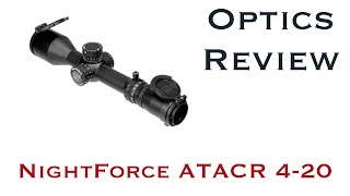 NightForce ATACR 420x50 F1 Riflescope Review [upl. by Brina]