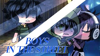 「Gacha Life 」boys in the street  glmv  lucas backstory [upl. by Collyer]