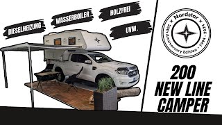 Nordstar 200 New Line Camper  30th Anniversary Edition  Wohnkabine  4K [upl. by Neruat]