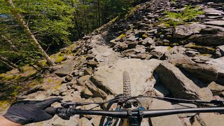 Saint Lary  MTB  Pyrenees  Schistaule trail  Trying local black tech [upl. by Kirby]