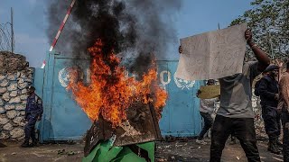 Les Casques bleus de lONU ne sont plus les bienvenus en RDC [upl. by Ruffin814]