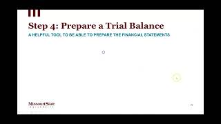 ACC 201 Trial Balance Lecture [upl. by Naig]