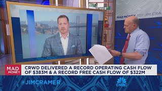 CrowdStrike CEO George Kurtz goes oneonone with Jim Cramer [upl. by Scotney]