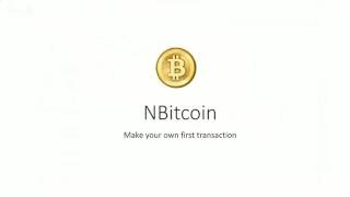 NBitcoin How to make your first transaction with NBitcoin [upl. by Ahsen]