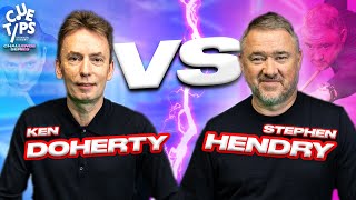 Ken Doherty VS Stephen Hendry In The CLOSEST Snooker Skills Battle [upl. by Gipsy]