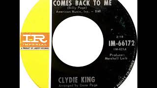 Clydie King  He Always Comes Back To Me [upl. by Amal]