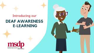 MSDP Deaf Awareness ELearning Promo Video [upl. by Htaeh348]