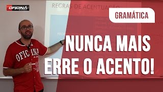 Como acentuar corretamente  Regras de acentuação [upl. by Bryna]