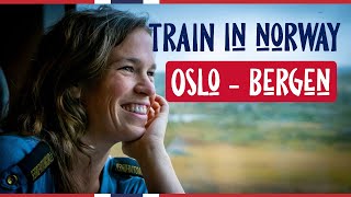 Train in Norway Oslo to Bergen Bergensbanen [upl. by Clite430]