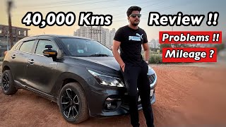 2023 Baleno 40000 kms Ownership Review 5th Service Experience  Pros amp Cons [upl. by Aicirtal523]