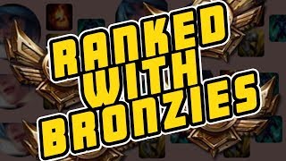 RANKED WITH BRONZIES  Trick2G [upl. by Nyletac]