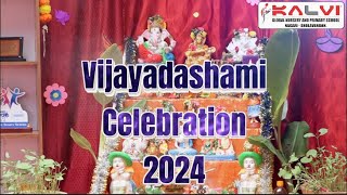 Vijayadashami Celebration 2024  Promo  Kalvi Global Nursery amp Primary School Sholavandan Madurai [upl. by Sualk]