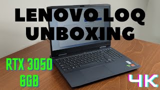 Lenovo LOQ Ryzen Phoenix and RTX 3050 6 GB Unboxing [upl. by Kelley]