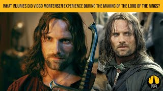 What Injuries Did Viggo Mortensen Experience During The Making Of Lord Of The Rings Shorts [upl. by Minor]