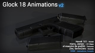 CSS Release Glock 18 Animations v2 [upl. by Alake762]