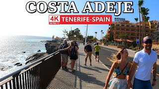 TENERIFE  COSTA ADEJE  Visiting Several Places with Perfect Weather 🌞 4K Walk ● February 2024 [upl. by Drofnas516]