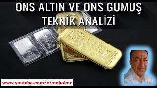 ONS ALTIN ve GÜMÜŞ GÖSTERGELERİNDE ZAYIFLIK VAR [upl. by Treva161]