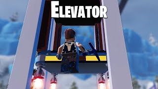 Build Elevators that dont Break in Lego Fortnite [upl. by Gaige]