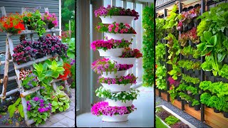 Space saving gardening ideas ✔ shorts planting garden diy [upl. by Rutledge]