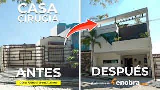 La Mejor AMPLIACIÓN de CASA INTERÉS SOCIAL  Transformación de una casa de 8x15  arquiacuña [upl. by Ordnassela]