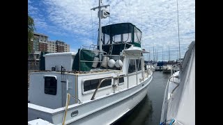 1982 Monk 40 Trawler FOR SALE by Parma Marine 7248131956 [upl. by Yhtir807]