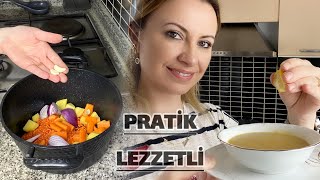 Pratik Ve Lezzetli Mercimek Çorbası Tarifi EmineDeligoz [upl. by Nyleda]