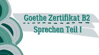 Atomkraft  B2Sprechen Teil 1 Goethe Zertifikat [upl. by Nettie896]