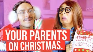 THINGS PARENTS DO ON CHRISTMAS  MyLifeAsEva [upl. by Nolrev]