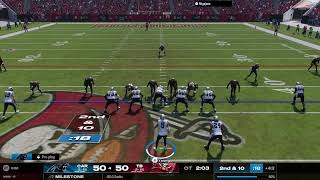 Madden 25 Panthers vs Bucs [upl. by Nohs]