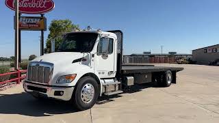 New Peterbilt 536 NONCDL 26 flatbed   Keith Couch 9706913877 or couchkrushenterprisescom [upl. by Ardnekan258]