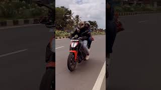 Nanage Ninu Ninage Nanu ❤️🌸 Divya Vasantha divyavasantha divyasachin bikeride musiclover [upl. by Elleynad]