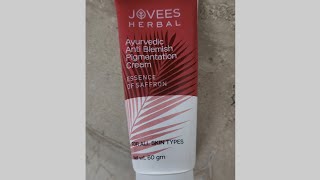 Jovess Herbal Anti blemish pigmentatiom cream [upl. by Apilef]