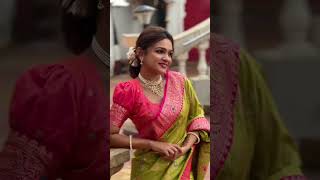 Beautiful Banarasi sareeshort video Analisha creation 😍😍 [upl. by Nixon]