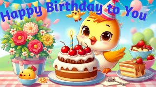 اغنية عيد الميلاد للاطفال ٢٠٢٤باللغة الإنجليزية بالذكاء الاصطناعي happy birthday to you songs 2024 [upl. by Niwhsa68]