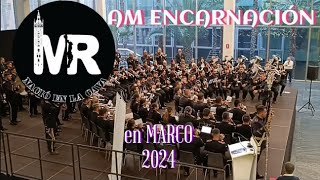 La Agrupación Musical de la Encarnación de San Benito en MARCO 2024 [upl. by Iclehc]