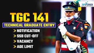 TGC 141 Notification Indian Army  Technical Graduate Entry [upl. by Renruojos]