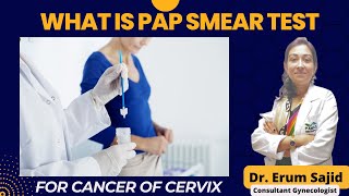 PAP Smear Test क्या होता है   Cervical Screening Test  Cervical Cancer  Hindi  Dr Erum Sajid [upl. by Novert]