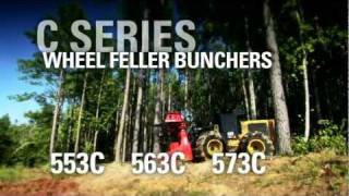 Introducing the New Cat® C Series Wheel Feller Bunchers [upl. by Nikoletta541]