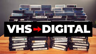 VHS to Digital How to Convert Your VHS Tapes [upl. by Gillman344]