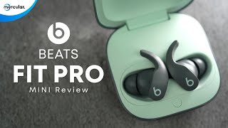 มินิรีวิว  Beats Fit Pro ลุย ล้ำ เบาสบาย [upl. by Peursem]