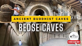 Ancient Buddhist Caves  Bedse Caves  Things to do in Pune [upl. by Monney307]